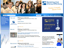 Tablet Screenshot of marketing-club-ortenau.de